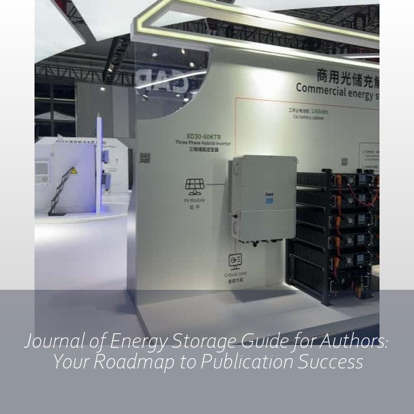 Journal of Energy Storage Guide for Authors: Your Roadmap to Publication Success